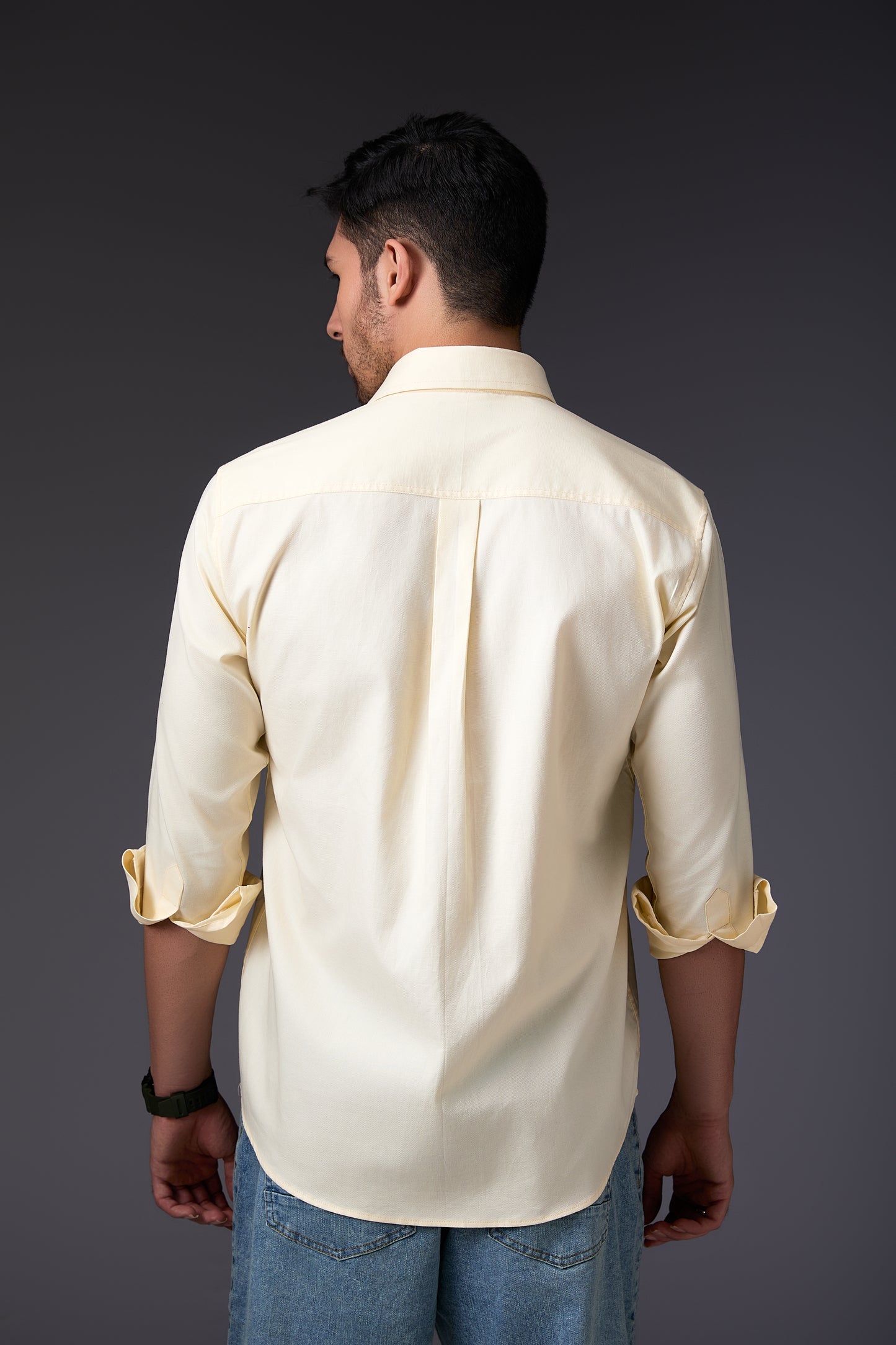 Breezy Butter Yellow Full Sleeve Shirt