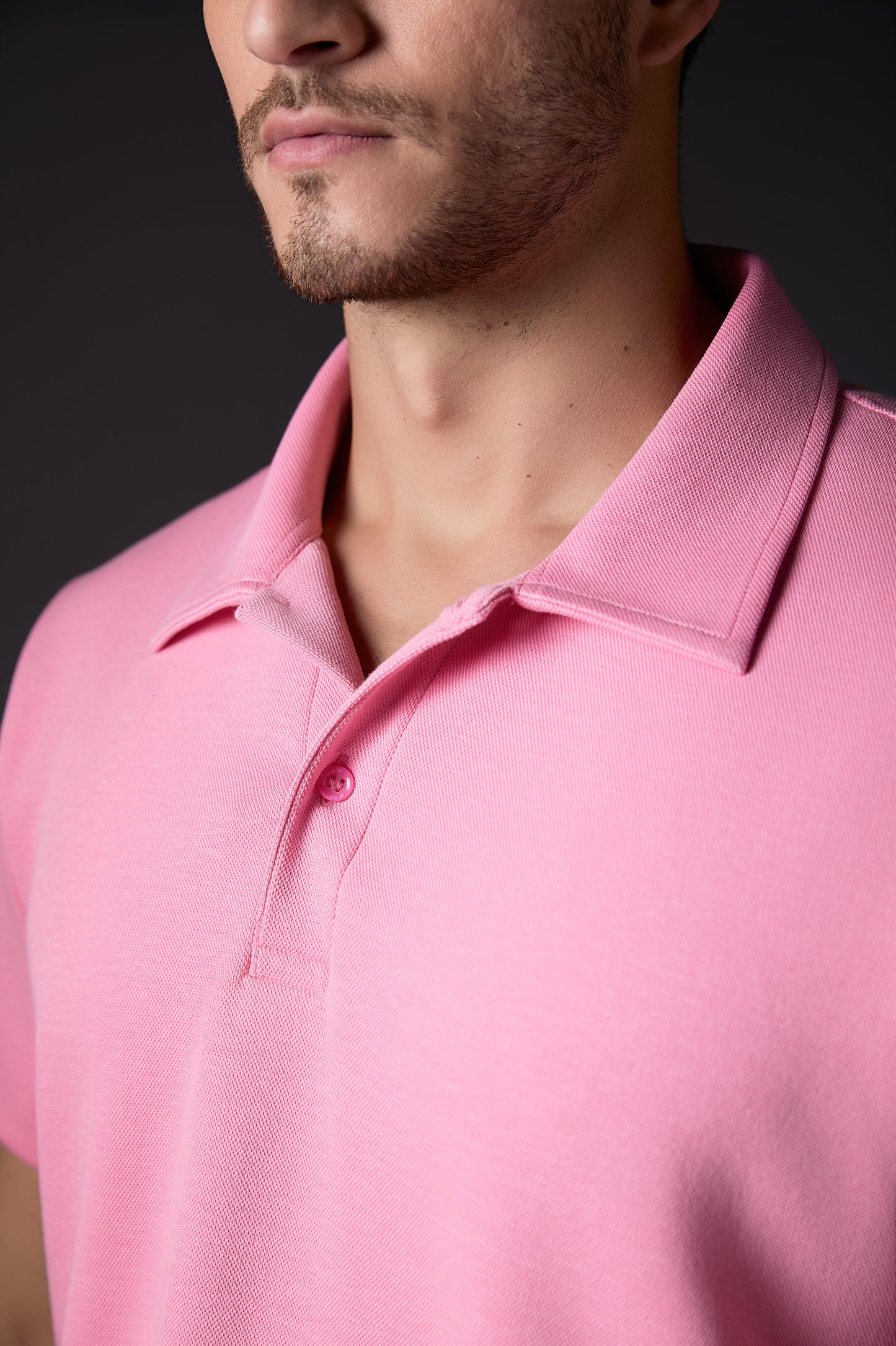 Flamingo Pink Polo