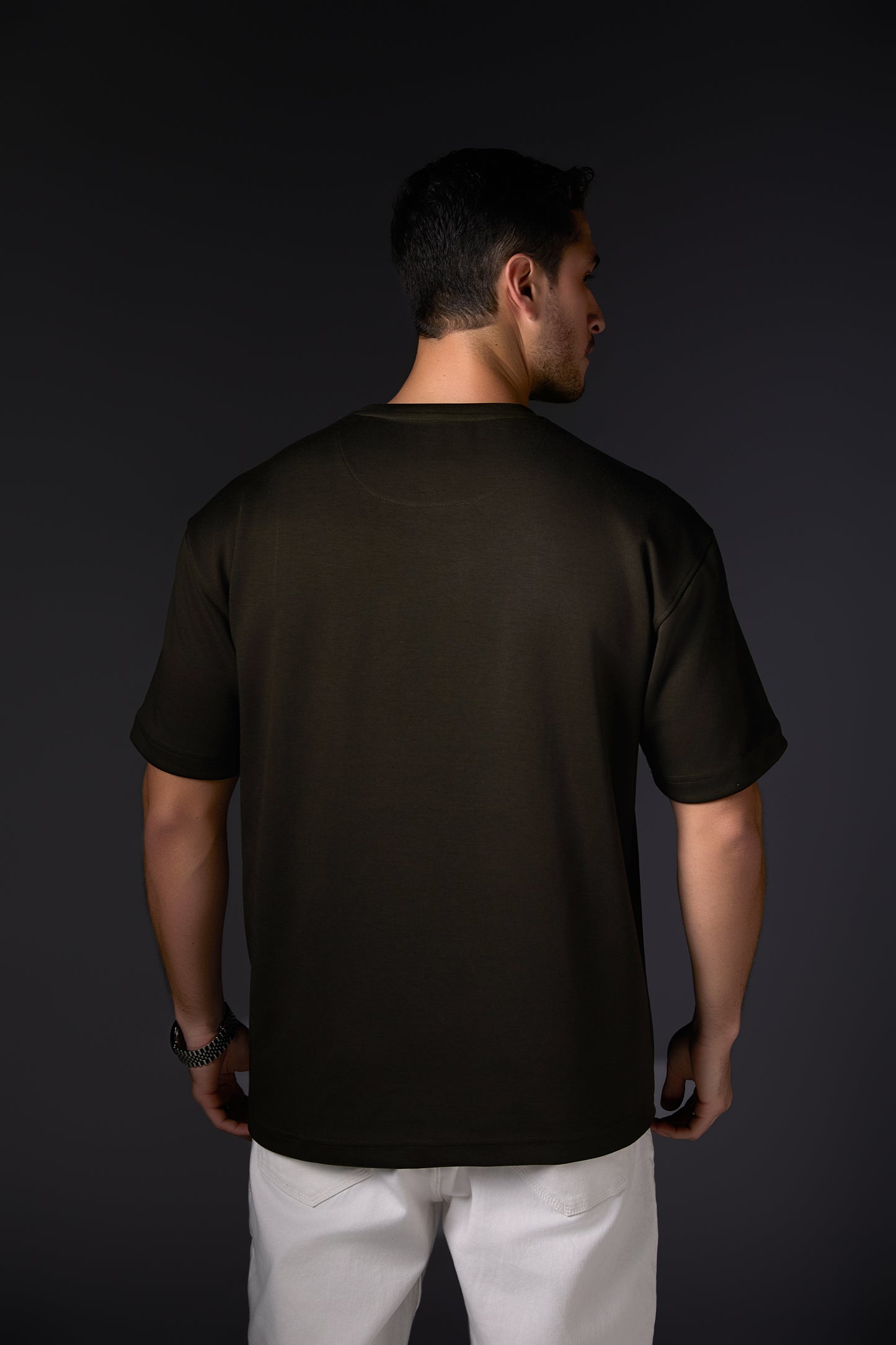 Essential Deep Military Green T-Shirt