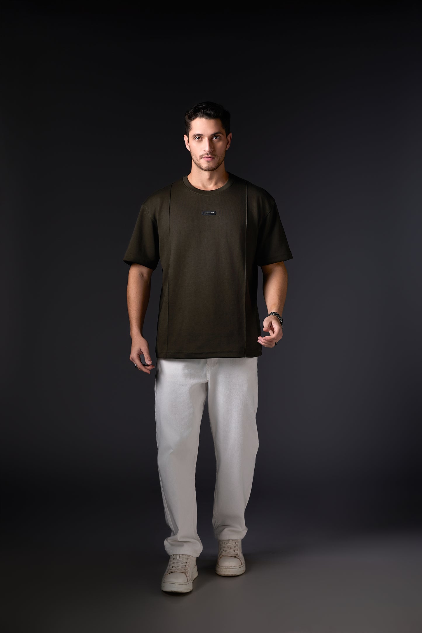 Essential Deep Military Green T-Shirt