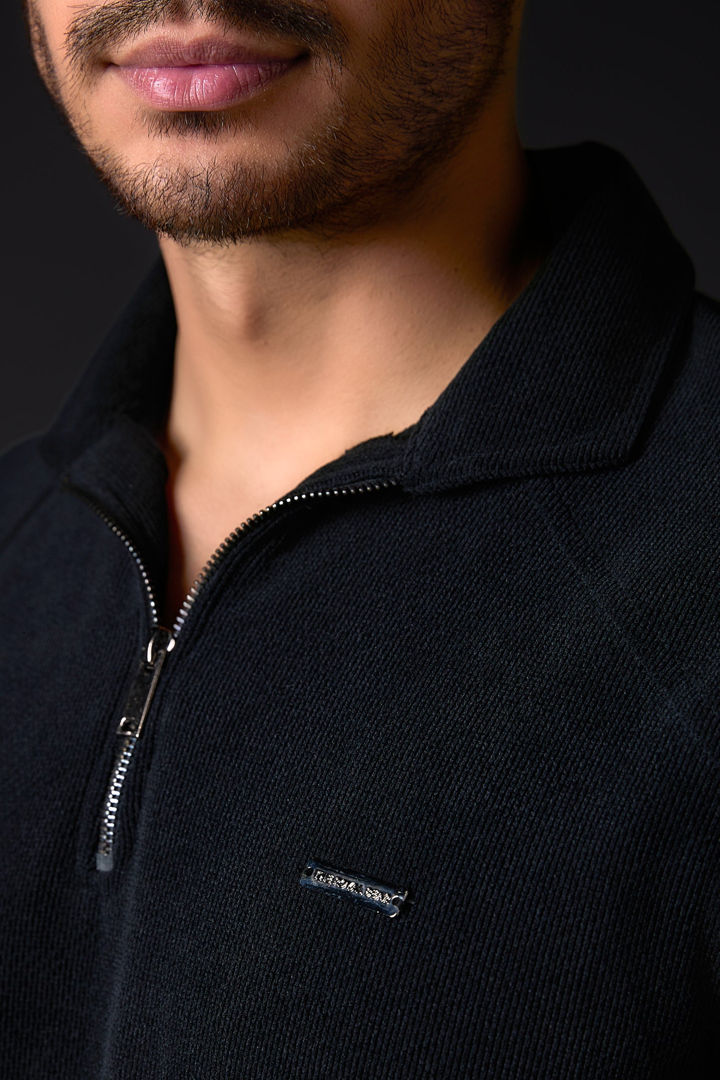 Luxe Jade Black Polo