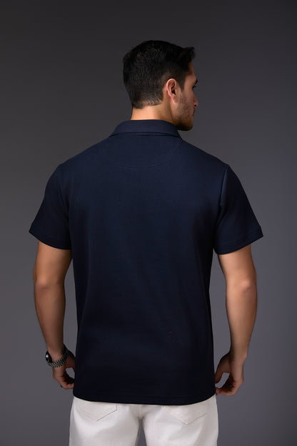 Classic Deep Navy Blue Polo