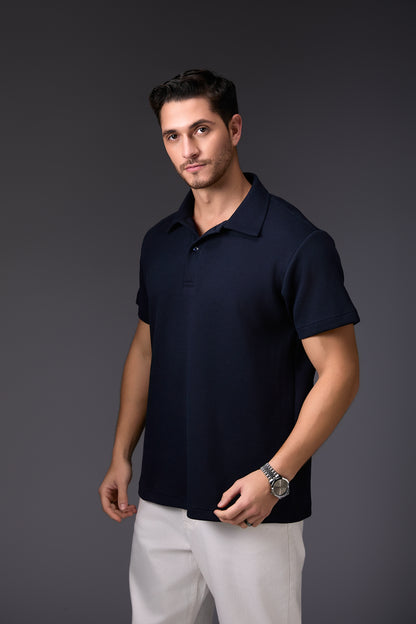 Classic Deep Navy Blue Polo