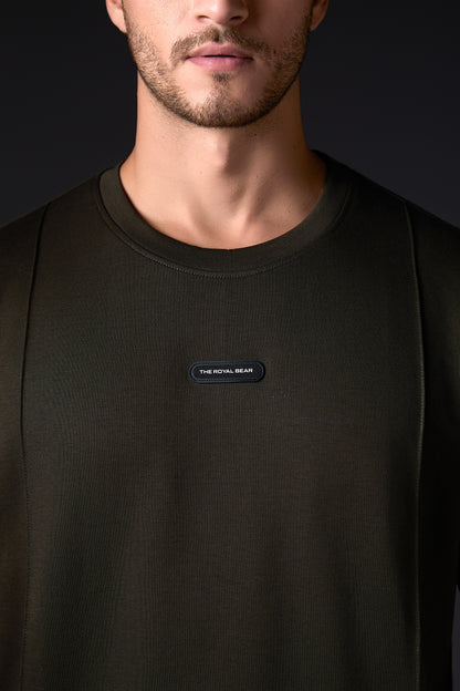 Essential Deep Military Green T-Shirt
